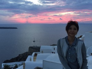 ギリシャハネムーン③〜サントリーニ島の夕日など〜