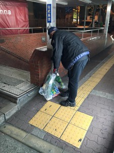 【第５２回】大阪梅田　阪急東通商店街　清掃活動報告