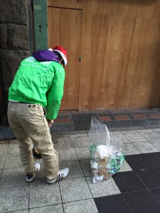 第51回　大阪梅田　東通商店街　清掃ボランティア