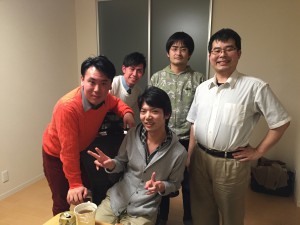 高校時代の友人達と我が家で忘年会♪