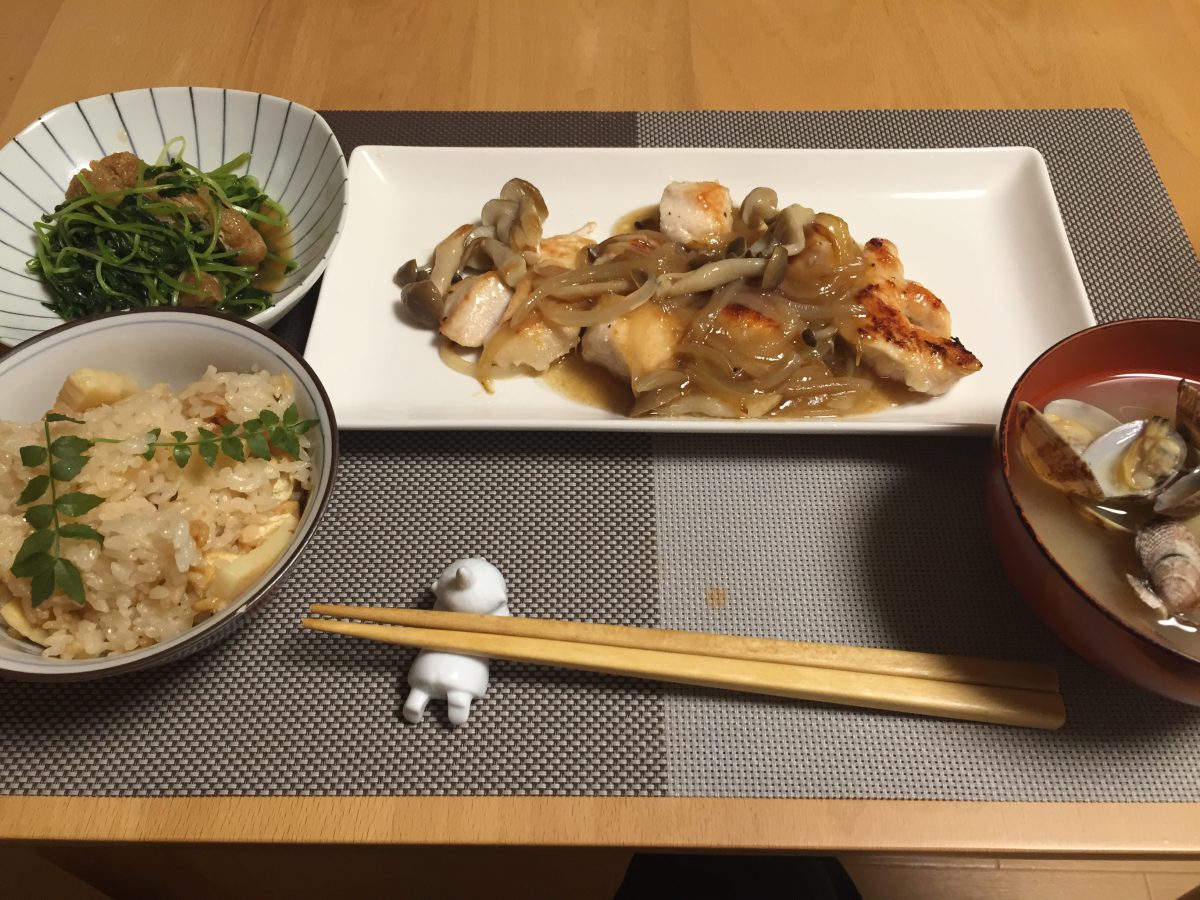 【今日の晩ご飯】春といえば・・・