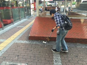 【第７２回】大阪梅田阪急東通り商店街清掃ボランティア活動報告