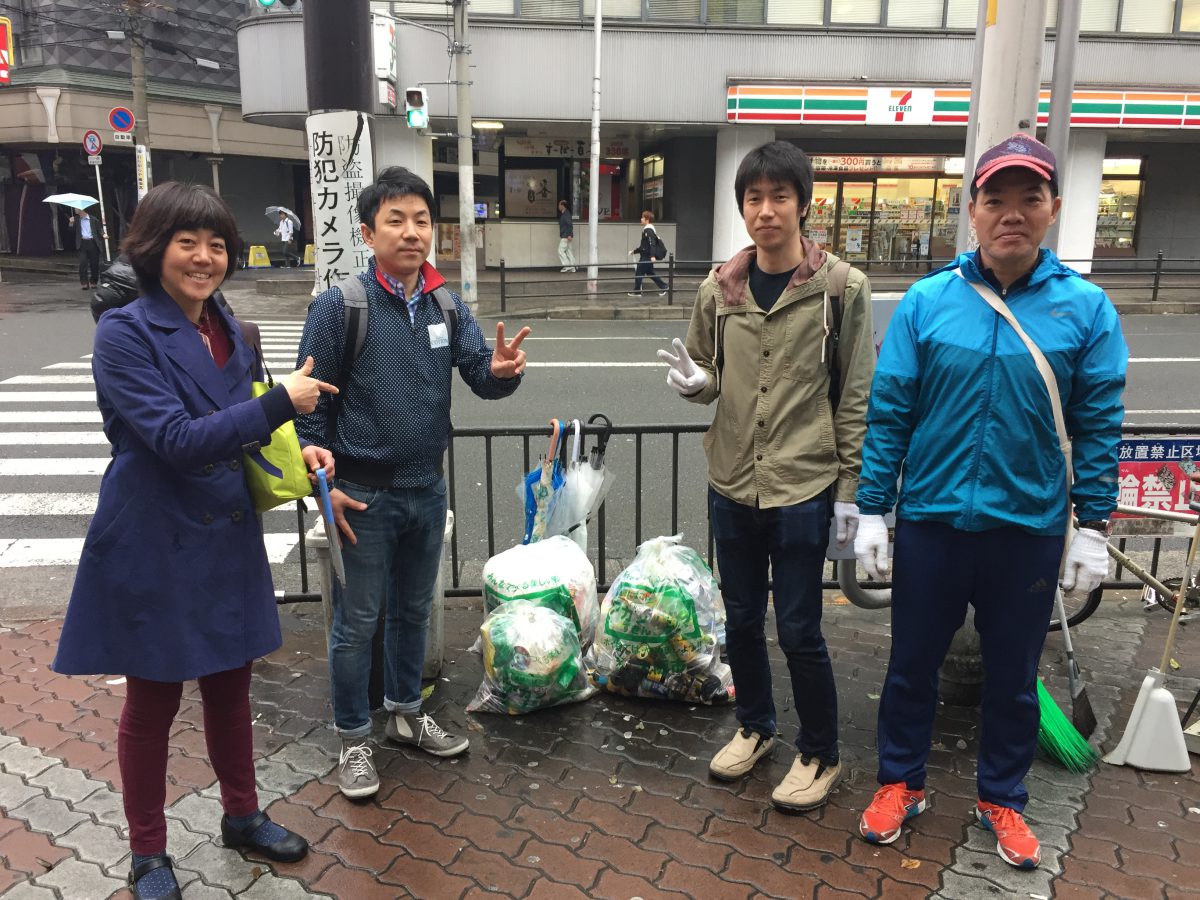 【１１９回】大阪梅田　東通り商店街の清掃ボランティア活動報告