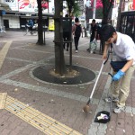 【１２８回】大阪梅田　東通り商店街の清掃ボランティア活動報告