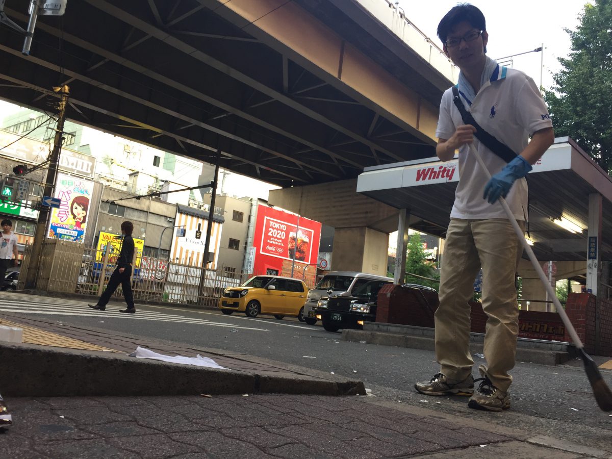 【１３８回】大阪梅田　東通り商店街の清掃ボランティア活動報告