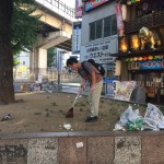 【１４１回】大阪梅田　東通り商店街の清掃ボランティア活動報告