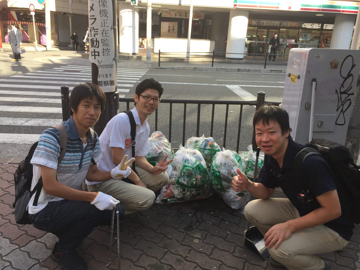 【１４４回】大阪梅田　東通り商店街の清掃ボランティア活動報告