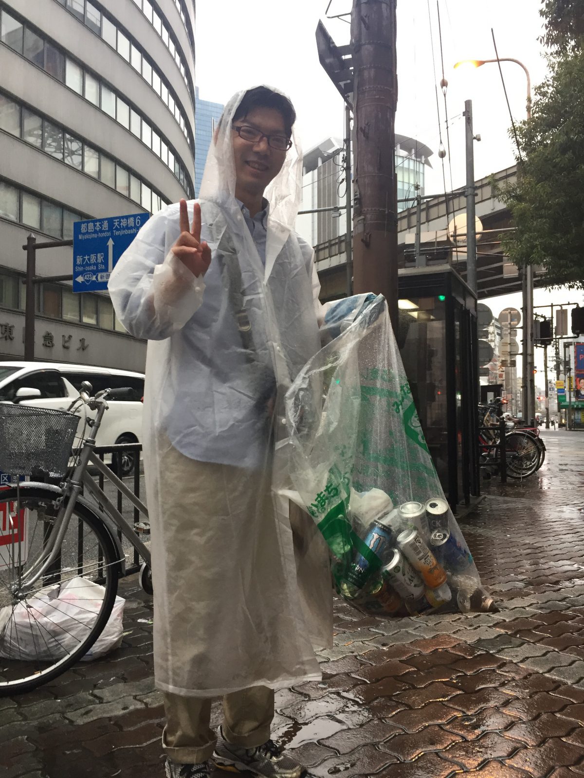 【１４７回】大阪梅田　東通り商店街の清掃ボランティア活動報告