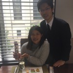 結婚記念日をお祝いしました。