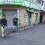 【１５３回】大阪梅田　東通り商店街の清掃ボランティア活動報告