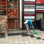 【１６８回】大阪梅田　東通り商店街の清掃ボランティア活動報告