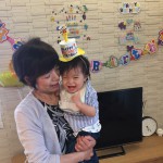 子どもが１歳になりました*\(^o^)/*